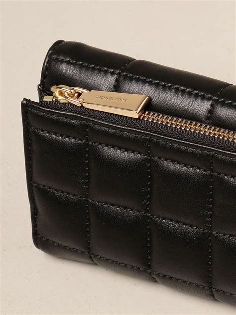 michael kors black and gold wallet|michael kors slim wallet black.